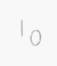 Ellis Essentials Stainless Steel Hoop Earrings