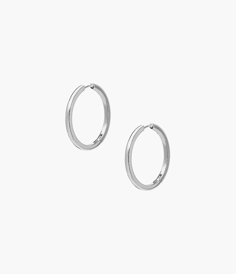 Ellis Essentials Stainless Steel Hoop Earrings