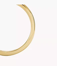 Sutton Butterfly Collection Gold-Tone Stainless Steel Center Focal Ring