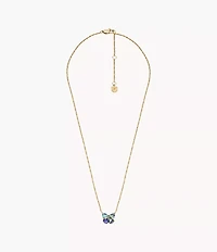 Sutton Butterfly Wings Multicolour Abalone Pendant Necklace