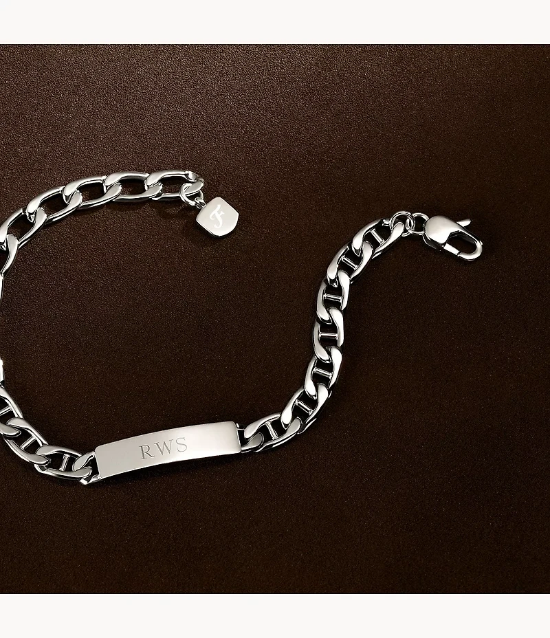 Ellis Stainless Steel ID Bracelet