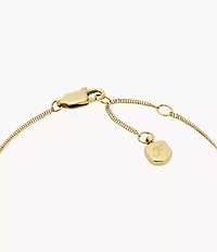 Sutton Modern Meadows Reconstituted Malachite Heart Chain Bracelet