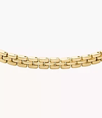 Arden Watch Links Gold-Tone Stainless Steel Chain Bracelet