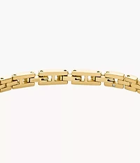 Arden Watch Links Gold-Tone Stainless Steel Chain Bracelet