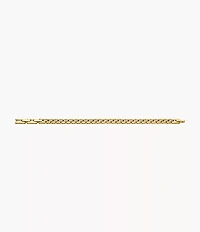 Arden Watch Links Gold-Tone Stainless Steel Chain Bracelet