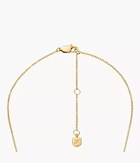 Sutton The Good Luck Collection Gold-Tone Stainless Steel Horseshoe Pendant Necklace