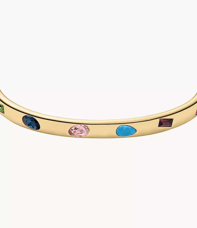 The Good Luck Collection Gold-Tone Stainless Steel Cuff Bracelet