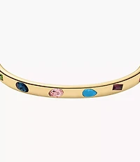 The Good Luck Collection Gold-Tone Stainless Steel Cuff Bracelet