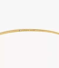 Sutton Pavé Butterfly Gold-Tone Stainless Steel Cuff Bracelet