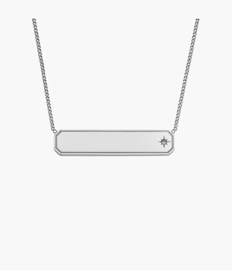 Sadie Stainless Steel ID Necklace