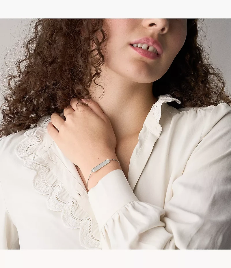 Sadie Stainless Steel ID Bracelet