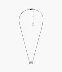 Sutton Stainless Steel Butterfly Necklace and Earrings Gift Set