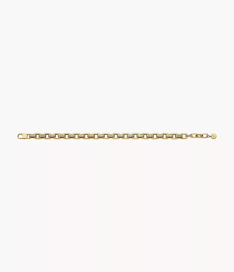 Raquel Bold Chains Gold-Tone Stainless Steel Chain Bracelet