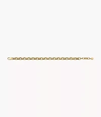 Raquel Bold Chains Gold-Tone Stainless Steel Chain Bracelet