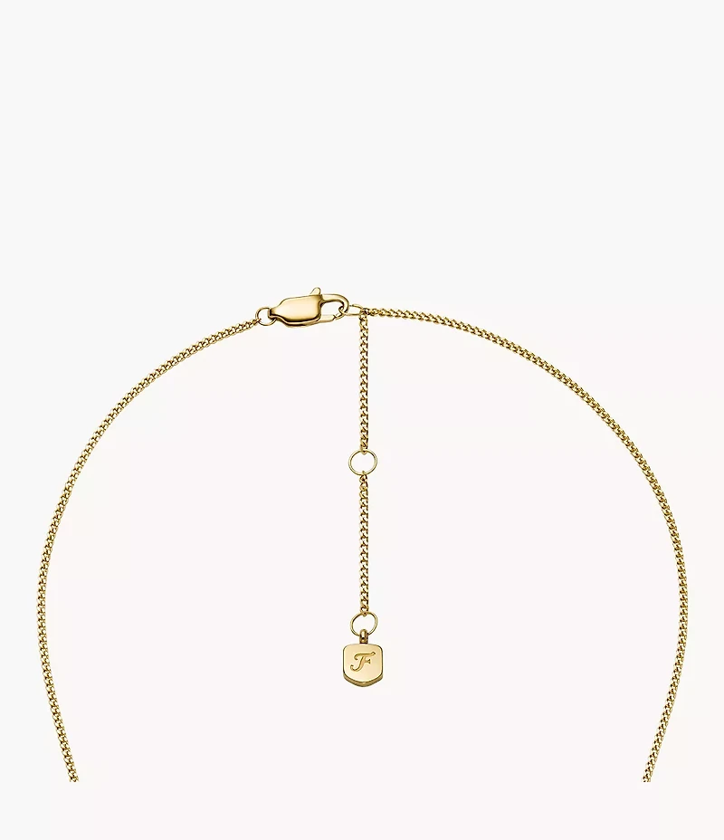 Harlow Gold-Tone Stainless Steel Pendant Necklace