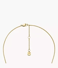 Harlow Gold-Tone Stainless Steel Pendant Necklace