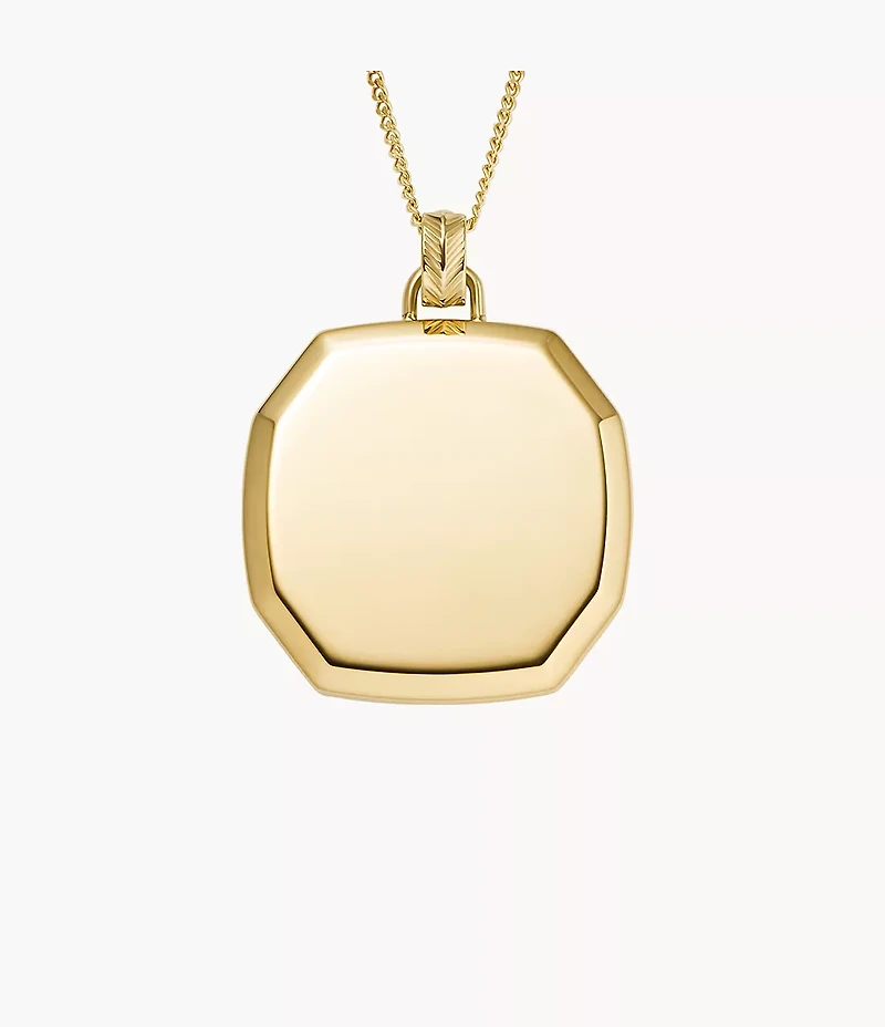 Harlow Gold-Tone Stainless Steel Pendant Necklace