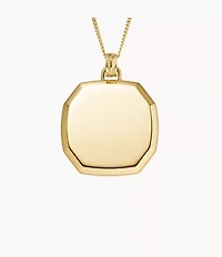 Harlow Gold-Tone Stainless Steel Pendant Necklace