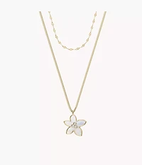 Sutton The Flower Collection Mother-of-Pearl Multi-Strand Necklace