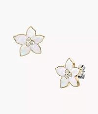 Sutton The Flower Collection Mother-of-Pearl Stud Earrings