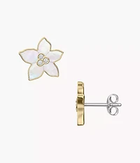 Sutton The Flower Collection Mother-of-Pearl Stud Earrings