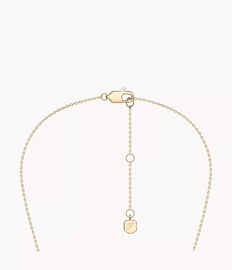 Sutton The Locket Collection White Mother-of-Pearl Pendant Necklace