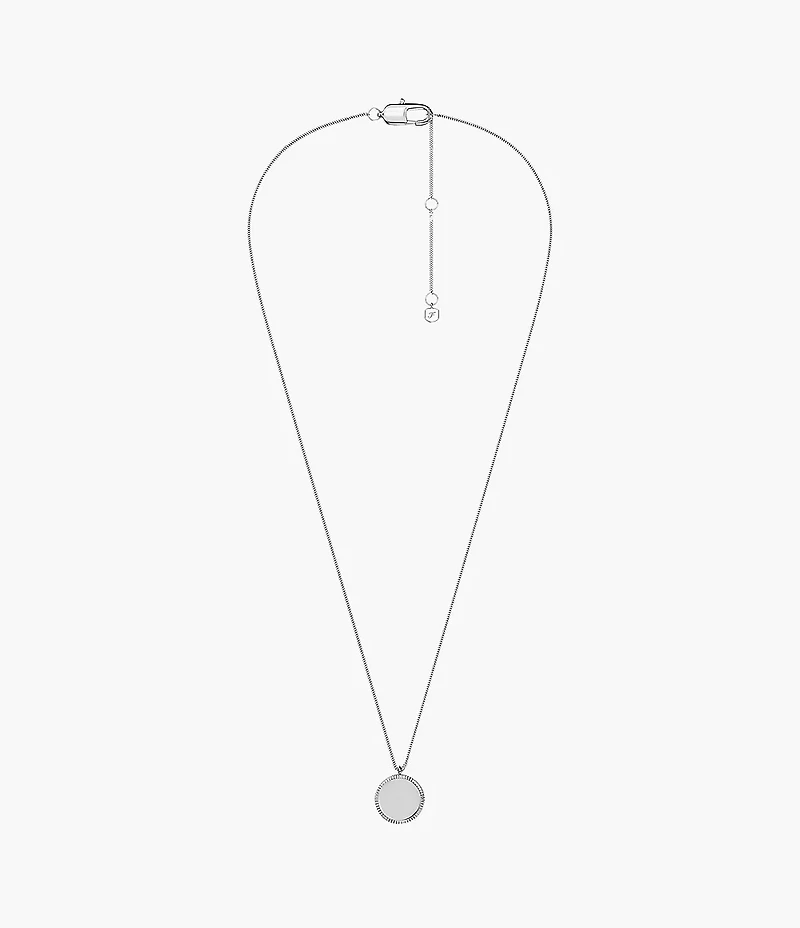 Ellis Stainless Steel Pendant Necklace
