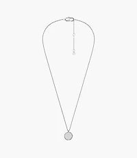 Ellis Stainless Steel Pendant Necklace