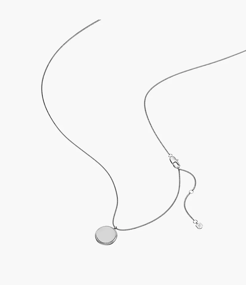 Ellis Stainless Steel Pendant Necklace