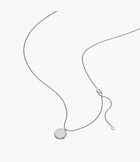 Ellis Stainless Steel Pendant Necklace