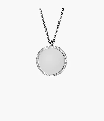 Ellis Stainless Steel Pendant Necklace
