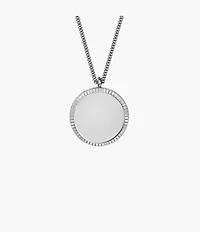 Ellis Stainless Steel Pendant Necklace