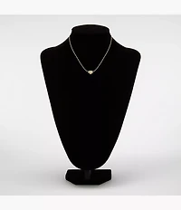 Harlow Rondelles Two-Tone Stainless Steel Station Necklace