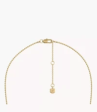 Harlow Rondelles Two-Tone Stainless Steel Station Necklace