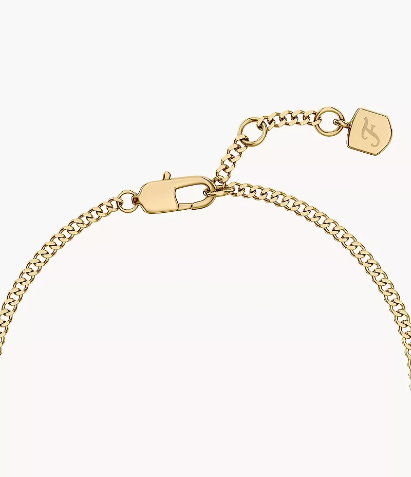 Raquel Glitz White Mother-of-Pearl Station Bracelet