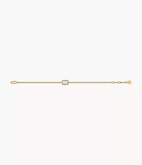 Raquel Glitz White Mother-of-Pearl Station Bracelet
