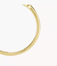 Disney Fossil Special Edition Gold-Tone Stainless Steel Signet Ring
