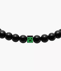 Minecraft x Fossil Special-Edition Beaded Bracelet