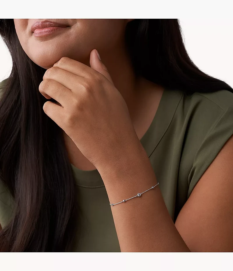 Sterling Glitz Sterling Silver Bracelet