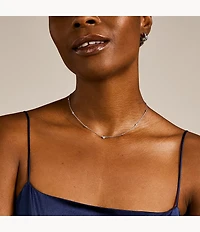 Glitz Sterling Silver Necklace Box Set