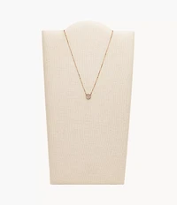 Rose Gold-Tone Stainless Steel Necklace