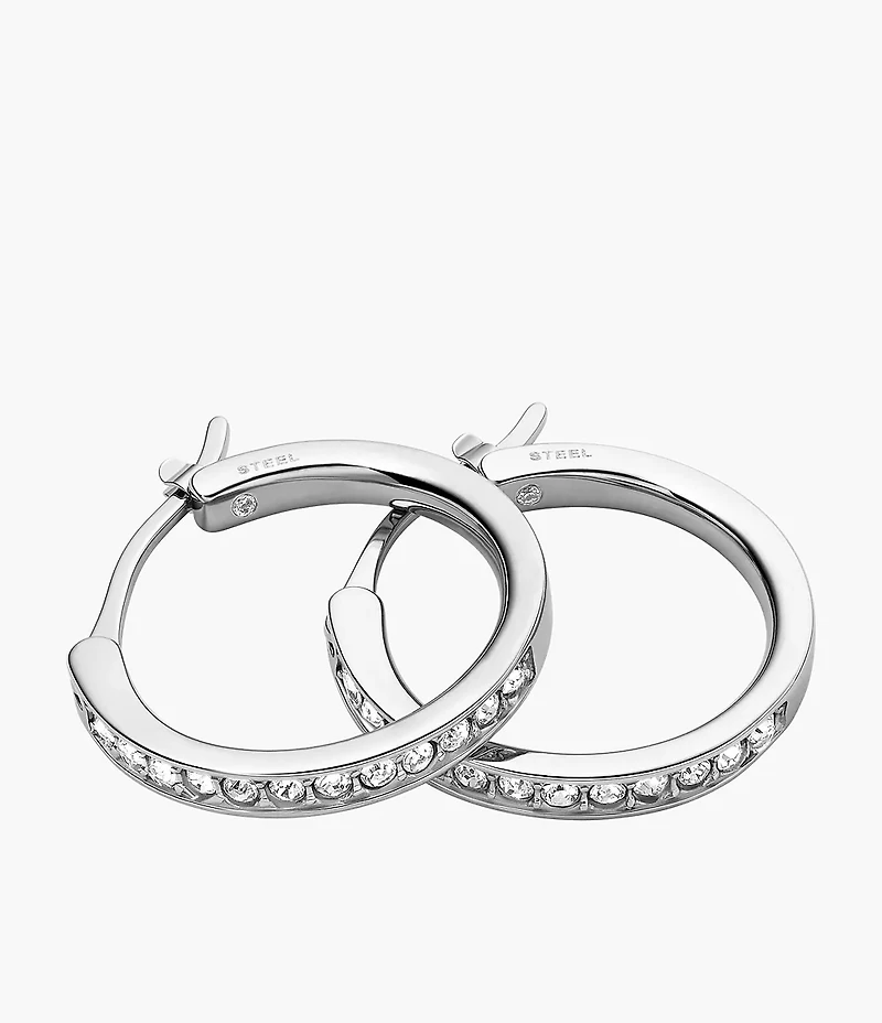 Stainless Steel Hoop Earrings