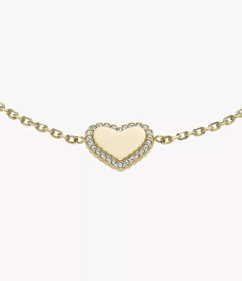Elliott Gold-Tone Stainless Steel Chain Bracelet