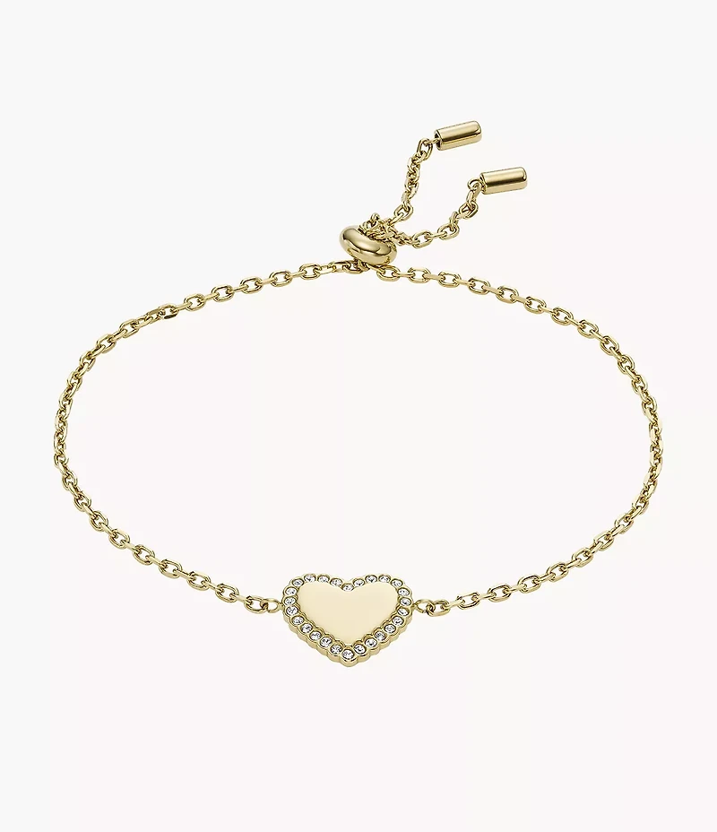 Elliott Gold-Tone Stainless Steel Chain Bracelet