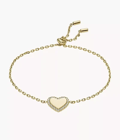 Elliott Gold-Tone Stainless Steel Chain Bracelet