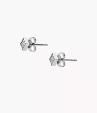 Hazel Paper Glitz Stainless Steel Stud Earrings