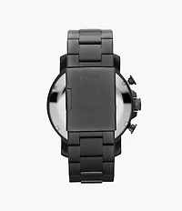 Nate Chronograph Smoke Stainless Steel Watch