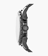 Nate Chronograph Smoke Stainless Steel Watch