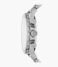Nate 50mm Chronograph Stainless Steel Watch