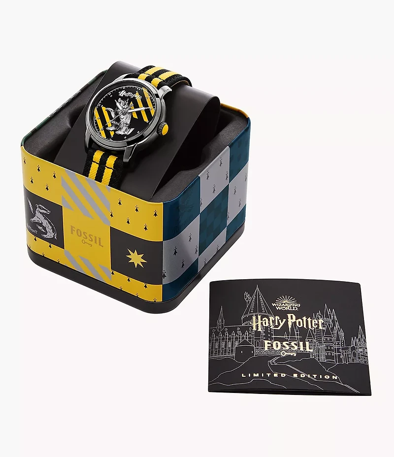 Limited Edition Harry Potter™ Three-Hand Hufflepuff™ Nylon Watch